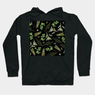 Parsley, sage, rosemary and thyme - black Hoodie